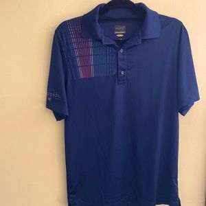 Slightly used Greg Norman men’s medium polo shirt blue color